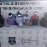 Arresta SSPE a 4 por supuesto secuestro y portación de arma de fuego en Ciudad Juárez